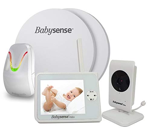 Babysense set con vigilabebés, tapete sensor y cámara