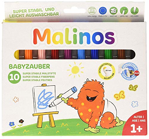Malinos 300011 - bolígrafos de fibra - baby magic a partir de 1 año