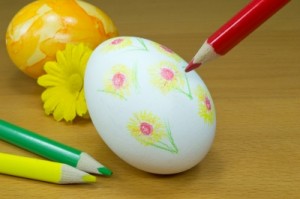huevos de pascua para decorar en vacaciones