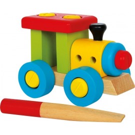 juguete de construccion locomotora