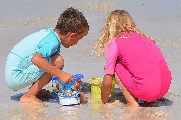 juegos en la arena para mejorar el vocabulario de los niños