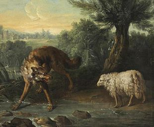 fabula del lobo y la oveja