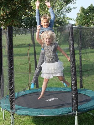 Kindertrampolin Test 1